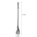 Bombilla Mate Silver