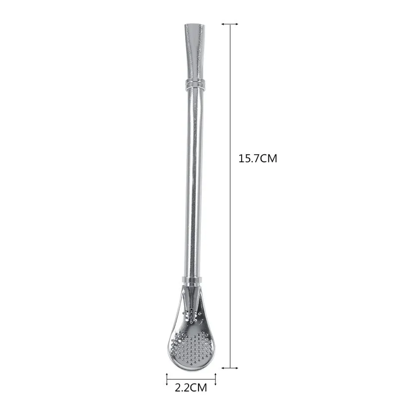 Bombilla Mate Silver