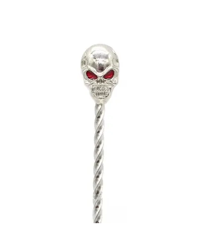 Bar Spoon Skull Silver 33 cm.