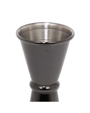 Japanese Style Jigger 1 a 2 oz gold