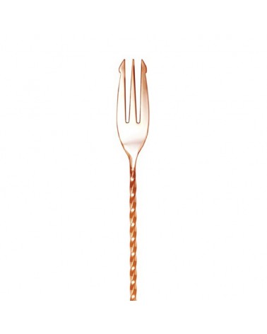Trident Bar Spoon Copper 40 cm.
