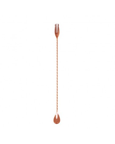 Trident Bar Spoon Copper 40 cm.